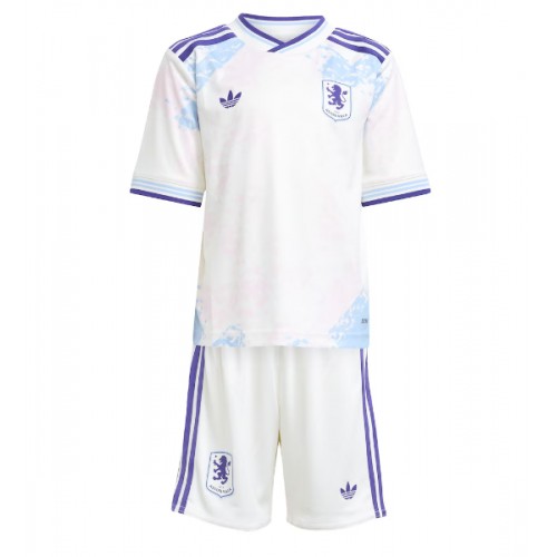 Aston Villa Harvey Elliott #9 Tredjeställ Barn 2025-26 Kortärmad (+ Korta byxor) Aston Villa Harvey Elliott #9 Tredjeställ Barn 2025-26 Kortärmad (+ Korta byxor)